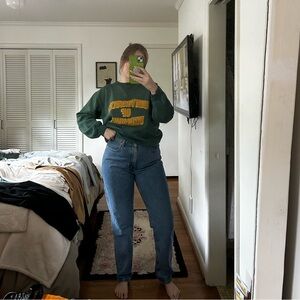 Vintage Gap High-Waisted Loose Fit Jeans In Medium Wash